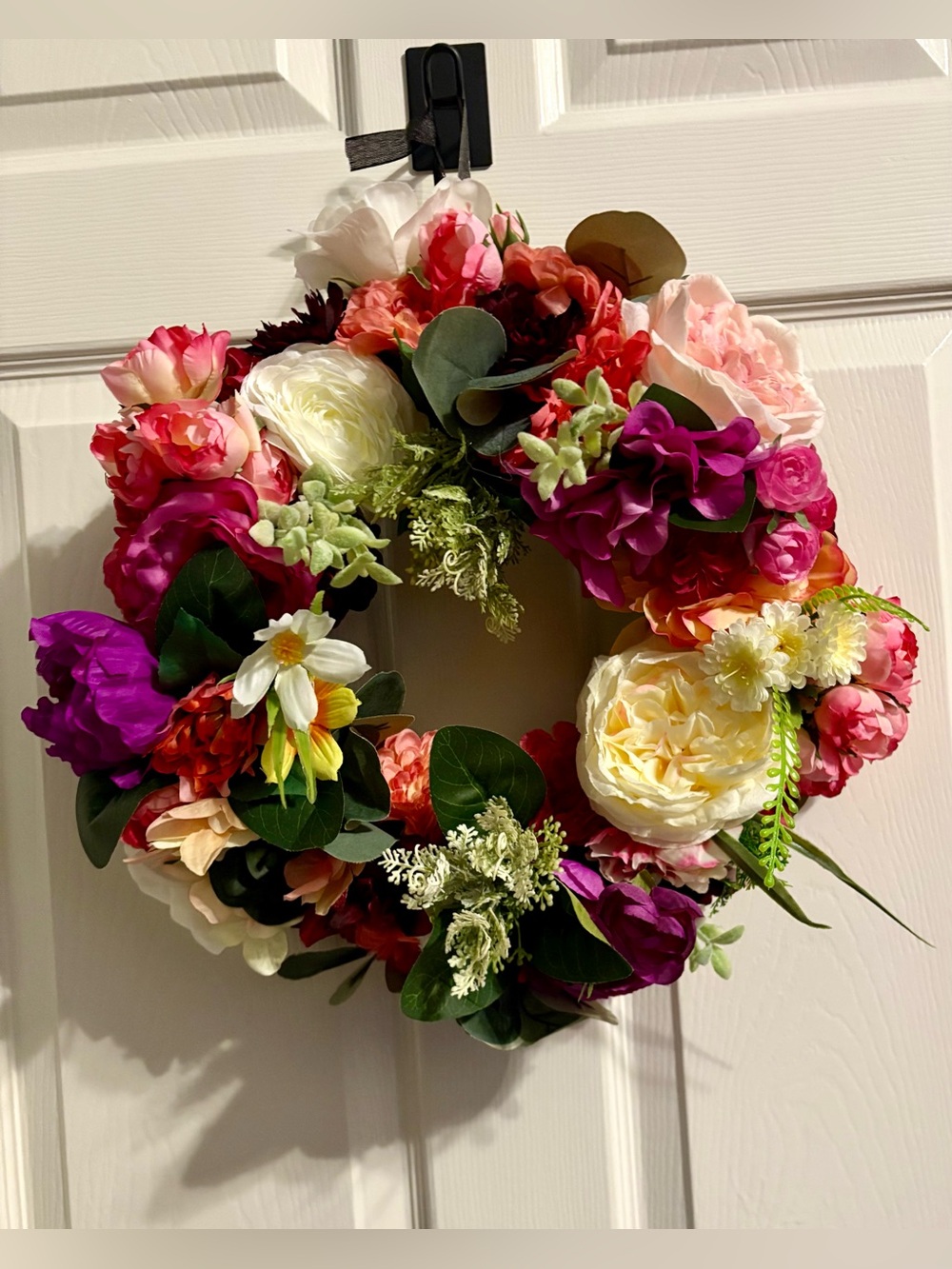 195- floral wreath